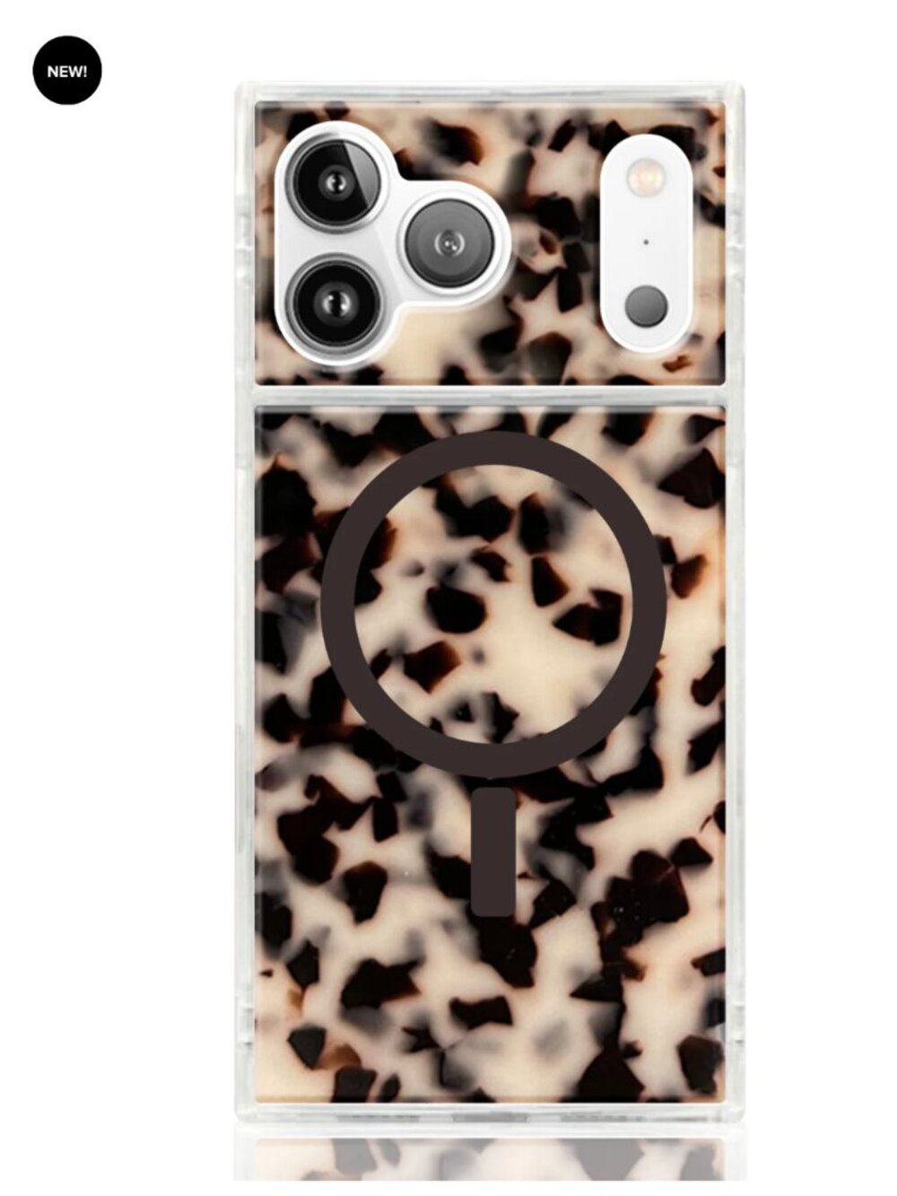 Flaunt SQUARE Blonde Tortoise Shell iPhone Case iPhone 17 Pro